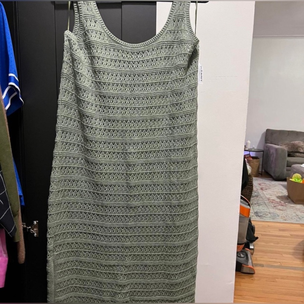 knitted dress -Beach wear